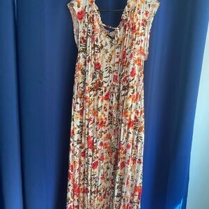 Torrid Multicolor Floral Maxi Dress
